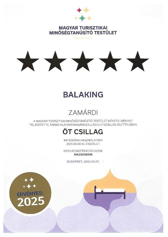 הוילה זמראדי Balaking מראה חיצוני תמונה